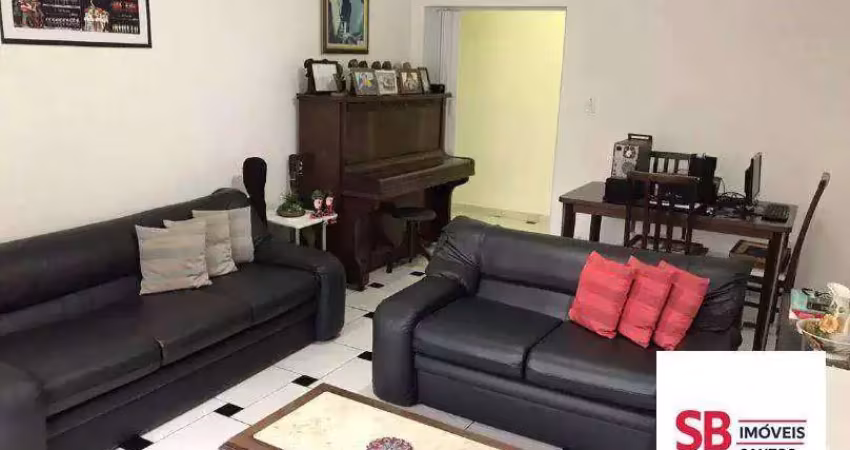 Apartamento com 2 dormitórios à venda, 118 m² por r$ 585.000,00 - boqueirão - santos/sp