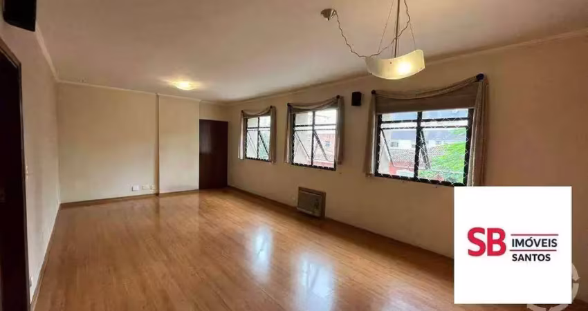 Apartamento com 3 dormitórios à venda, 127 m² por r$ 700.000,00 - boqueirão - santos/sp
