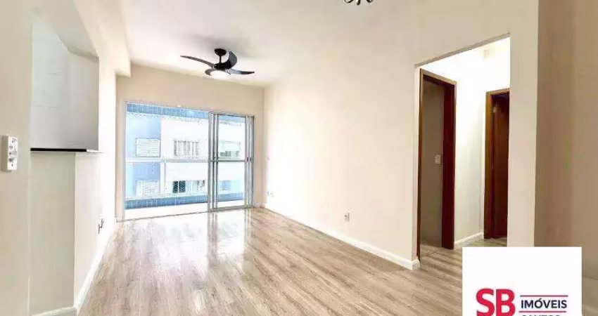 Apartamento com 2 dormitórios à venda, 82 m² por r$ 820.000,00 - boqueirão - santos/sp