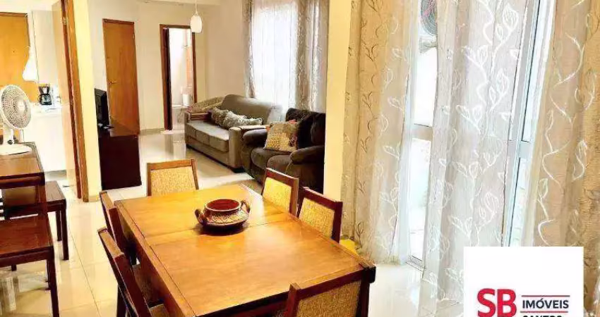 Apartamento com 3 dormitórios à venda, 112 m² por r$ 800.000 - boqueirão - santos/sp