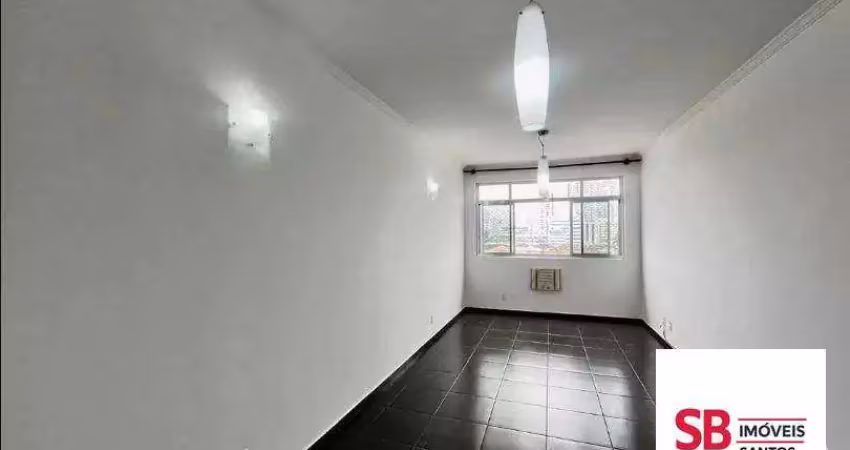 Apartamento com 2 dormitórios à venda, 103 m² por r$ 610.000 - boqueirão - santos/sp