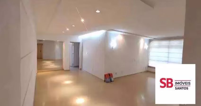 Apartamento com 3 dormitórios à venda, 170 m² por r$ 930.000 - boqueirão - santos/sp