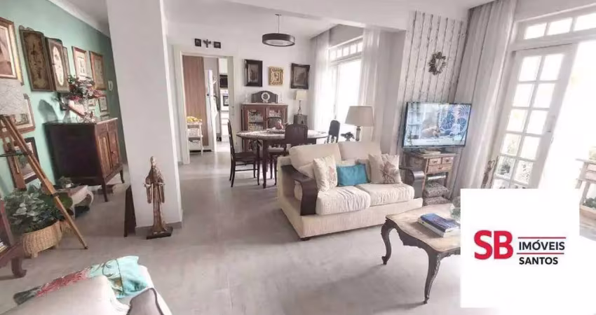 Apartamento à venda, 89 m² por r$ 900.000,00 - boqueirão - santos/sp