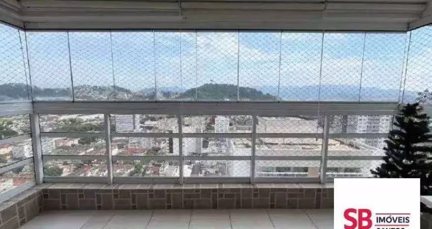 Apartamento com 3 dormitórios à venda, 98 m² por r$ 869.000 - vila belmiro - santos/sp