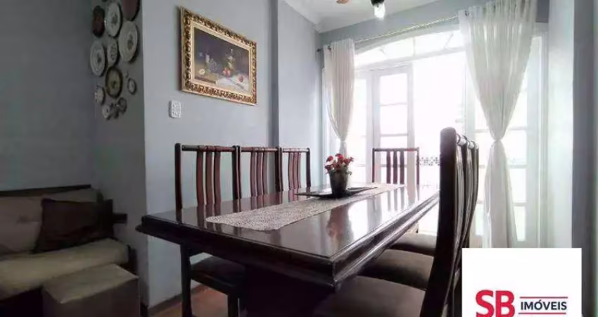 Apartamento com 3 dormitórios à venda, 110 m² por r$ 635.000 - embaré - santos/sp