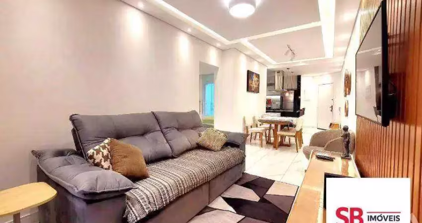 Apartamento com 3 dormitórios à venda, 94 m² por r$ 872.000,00 - aparecida - santos/sp