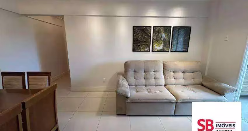 Apartamento com 3 dormitórios à venda, 95 m² por r$ 788.000,00 - aparecida - santos/sp
