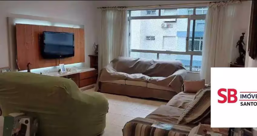 Apartamento com 3 dormitórios à venda, 176 m² por r$ 960.000,00 - ponta da praia - santos/sp