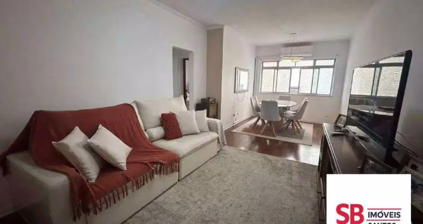 Apartamento com 2 dormitórios à venda, 118 m² por r$ 650.000,00 - ponta da praia - santos/sp