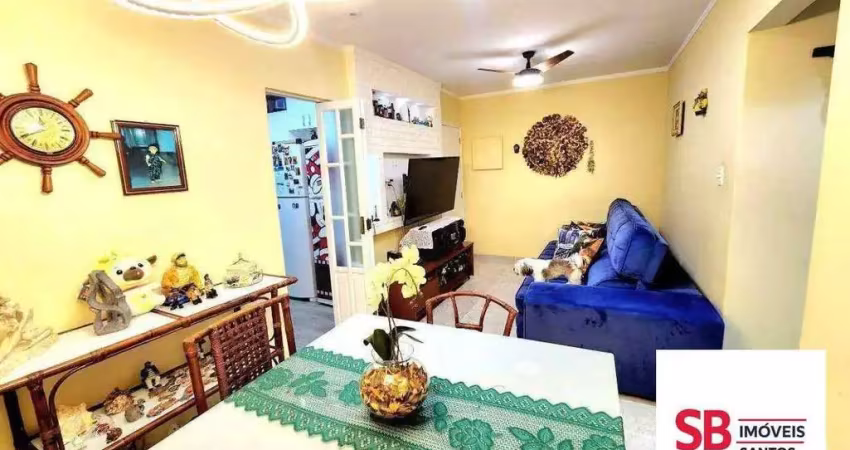 Apartamento com 2 dormitórios à venda, 98 m² por r$ 525.000,00 - ponta da praia - santos/sp