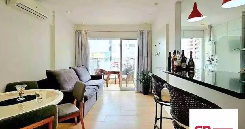 Apartamento com 1 dormitório à venda, 65 m² por r$ 817.000,00 - ponta da praia - santos/sp