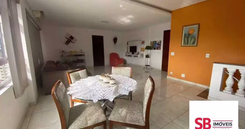 Cobertura com 3 dormitórios à venda, 219 m² por r$ 1.025.000,00 - vila belmiro - santos/sp