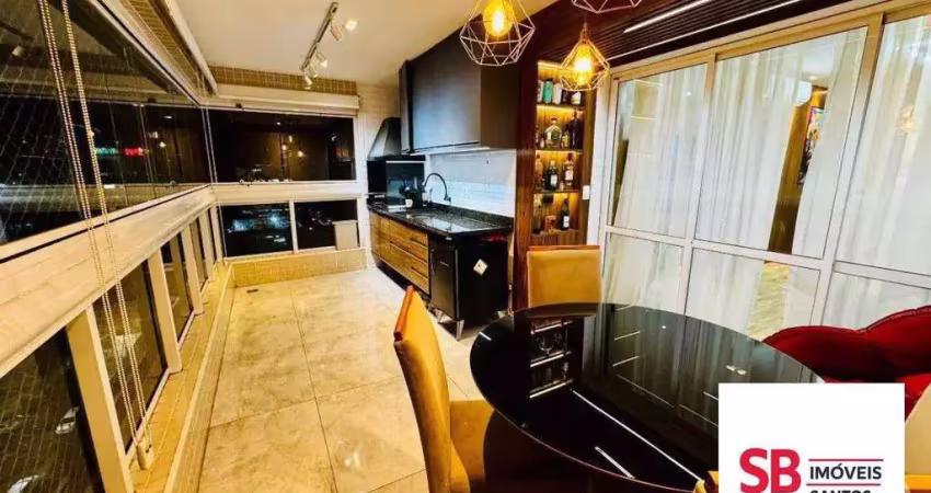 Apartamento com 2 dormitórios à venda, 89 m² por r$ 1.100.000,00 - vila belmiro - santos/sp