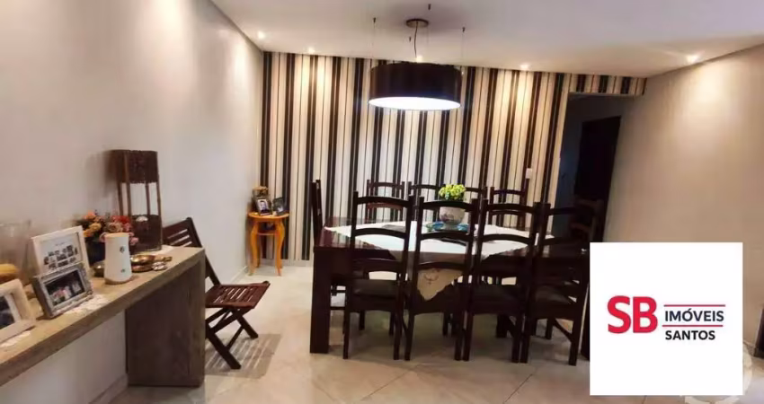 Apartamento com 3 dormitórios à venda, 152 m² por r$ 1.495.000,00 - ponta da praia - santos/sp