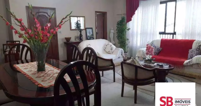 Apartamento com 4 dormitórios à venda, 182 m² por r$ 1.390.000,00 - ponta da praia - santos/sp