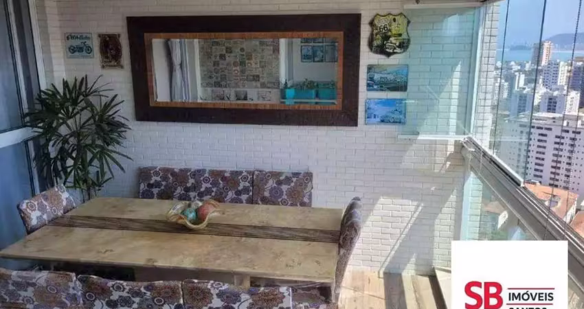 Apartamento com 2 dormitórios à venda, 78 m² por r$ 1.054.000,00 - ponta da praia - santos/sp