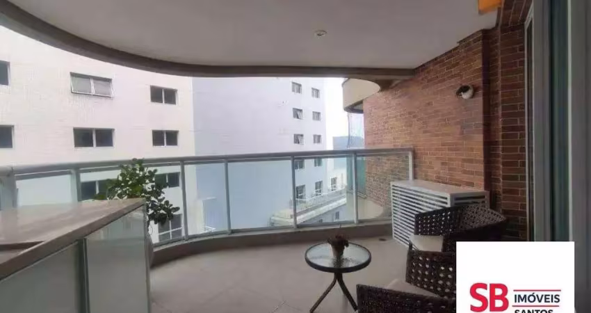 Apartamento com 1 dormitório à venda, 45 m² por r$ 738.000,00 - pompéia - santos/sp