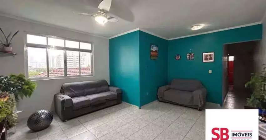 Apartamento com 2 dormitórios à venda, 95 m² por r$ 535.000,00 - marapé - santos/sp