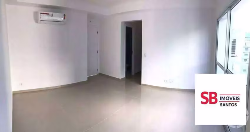 Apartamento com 2 dormitórios à venda, 68 m² por r$ 830.000,00 - josé menino - santos/sp