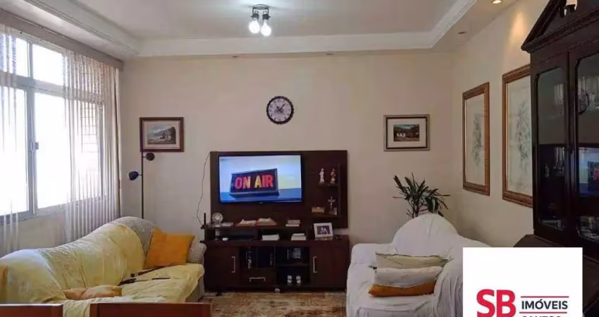Apartamento com 3 dormitórios à venda, 130 m² por r$ 740.000,00 - josé menino - santos/sp