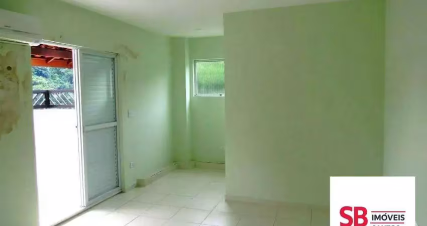 Cobertura com 2 dormitórios à venda, 118 m² por r$ 600.000,00 - josé menino - santos/sp