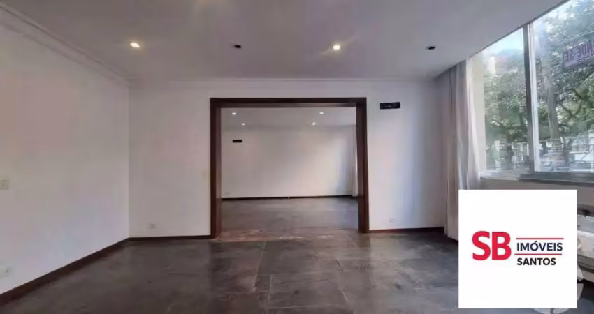 Apartamento com 4 dormitórios à venda, 290 m² por r$ 855.000,00 - gonzaga - santos/sp