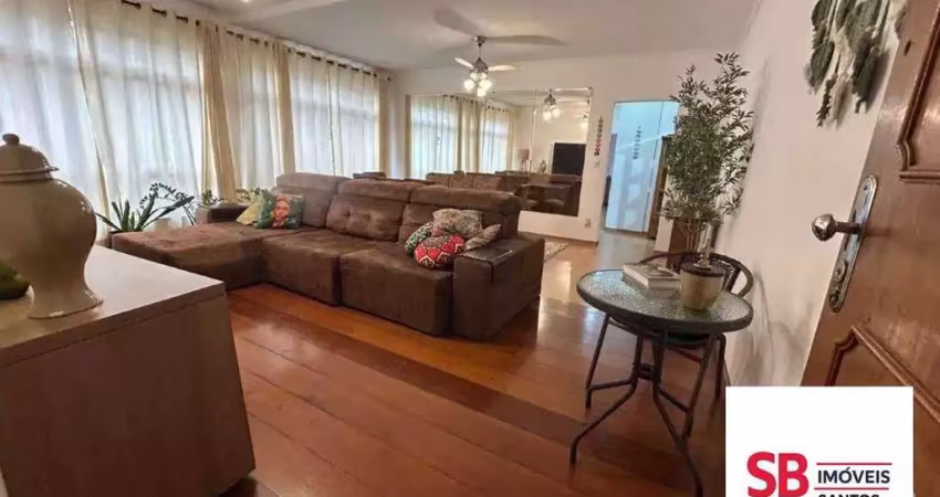 Apartamento com 3 dormitórios à venda, 133 m² por r$ 900.000,00 - gonzaga - santos/sp