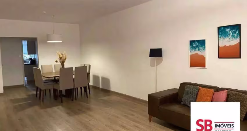 Apartamento com 3 dormitórios à venda, 148 m² por r$ 960.000,00 - gonzaga - santos/sp