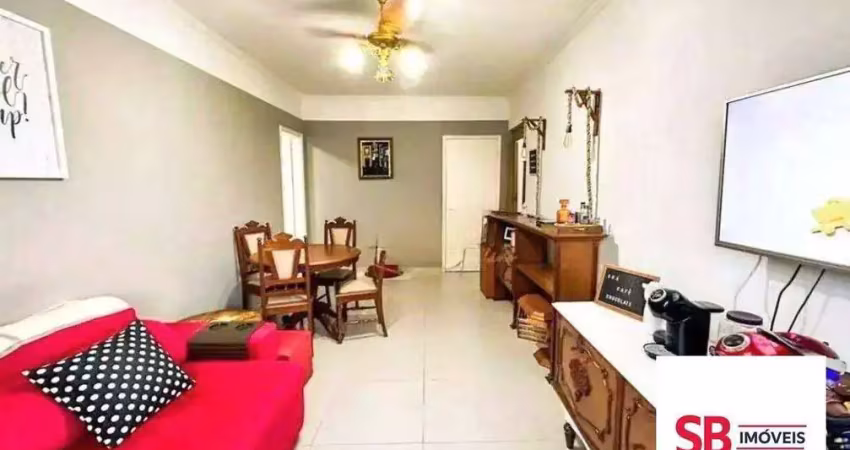 Apartamento com 2 dormitórios à venda, 90 m² por r$ 522.000,00 - campo grande - santos/sp