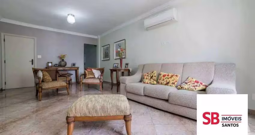 Apartamento com 4 dormitórios à venda, 270 m² por r$ 1.400.000,00 - aparecida - santos/sp