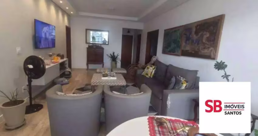 Apartamento com 4 dormitórios à venda, 174 m² por r$ 1.900.000,00 - aparecida - santos/sp