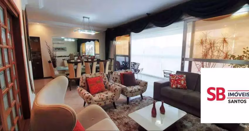 Apartamento com 4 dormitórios à venda, 215 m² por r$ 1.699.000,00 - aparecida - santos/sp