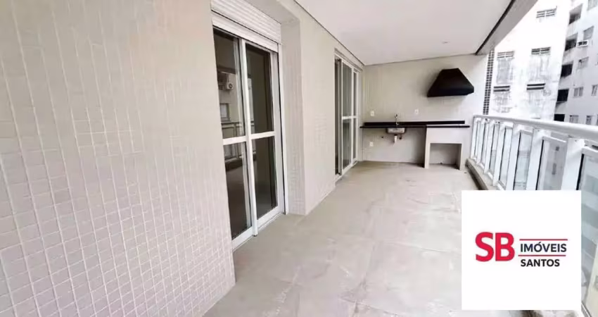Apartamento com 2 dormitórios à venda, 91 m² por r$ 1.298.000,00 - boqueirão - santos/sp