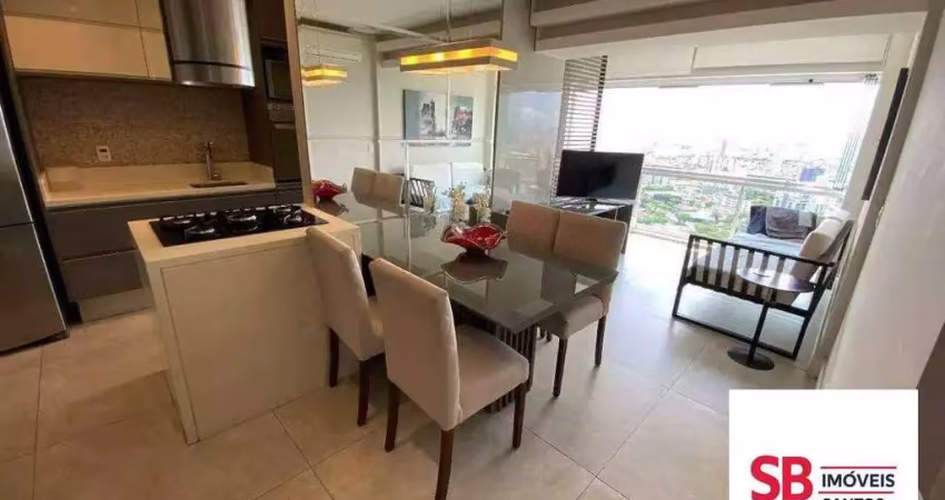 Cobertura com 2 dormitórios à venda, 140 m² por r$ 1.580.000,00 - boqueirão - santos/sp