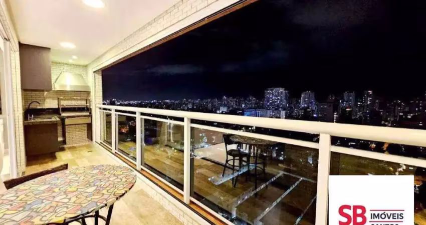 Apartamento com 3 dormitórios à venda, 96 m² por r$ 1.099.000,00 - boqueirão - santos/sp