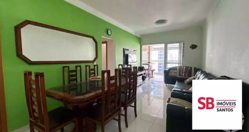 Apartamento com 3 dormitórios à venda, 125 m² por r$ 1.862.000,00 - embaré - santos/sp