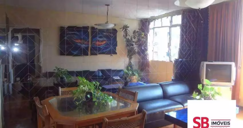 Apartamento com 2 dormitórios à venda, 115 m² por r$ 580.000,00 - gonzaga - santos/sp
