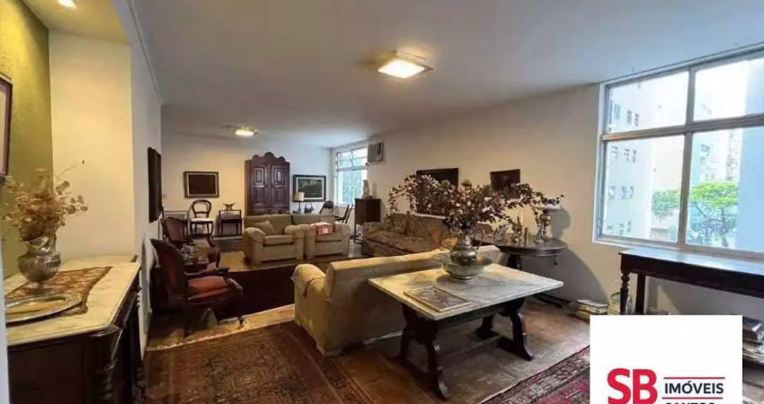 Apartamento com 3 dormitórios à venda, 200 m² por r$ 900.000,00 - gonzaga - santos/sp