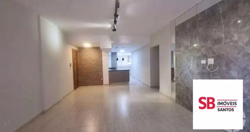 Apartamento com 3 dormitórios à venda, 138 m² por r$ 960.000,00 - josé menino - santos/sp