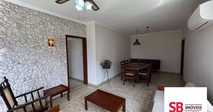 Apartamento com 2 dormitórios à venda, 70 m² por r$ 545.000 - gonzaga - santos/sp
