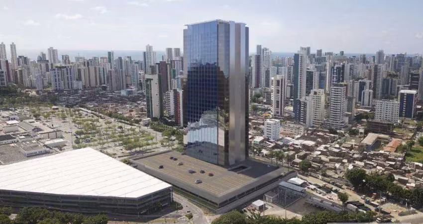 Salas a partir 32m² até 1.200m²- vendas a partir de r$ 490.000 e aluguel a partir de r$ 4.800/mês - boa viagem - recife/pe