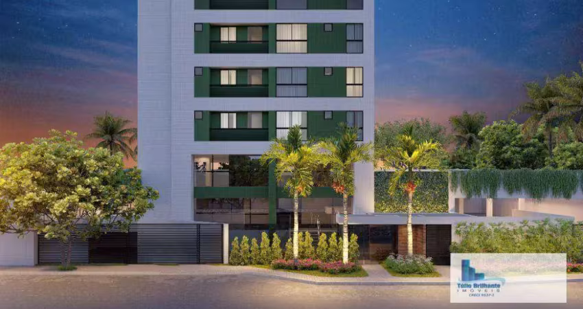 Apartamento com 1 dormitório à venda, 30 m² por r$ 542.700,00 - piedade - jaboatão dos guararapes/pe