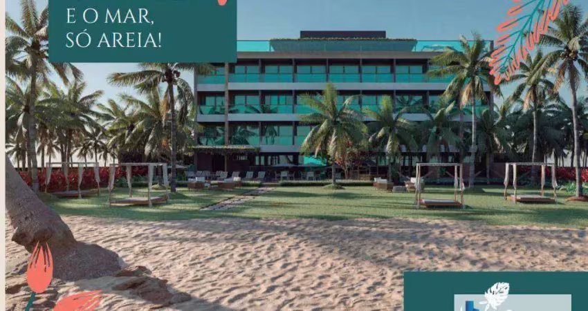 Flat com 1 dormitório à venda, 34 m² por r$ 416.400,00 - carneiros - tamandaré/pe
