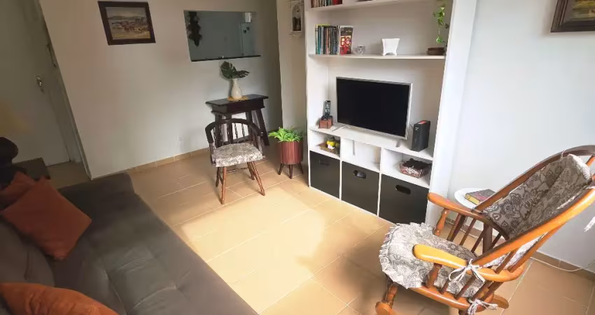 Ap 1 dormitório lindo e mobiliado na guilhermina a 1 quadra da praia