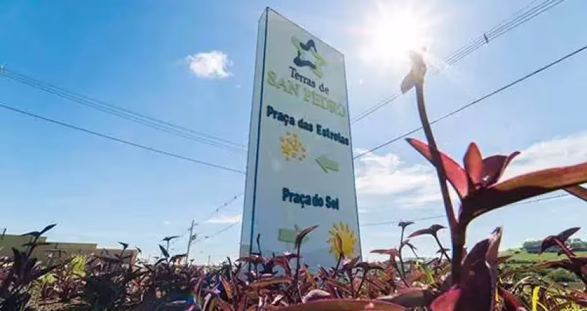 Lote à venda no condomínio reserva san pedro com 377 m²