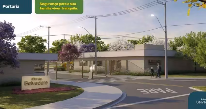 Lotes com 200 m² à venda no alto do belvedere laranjeiras
