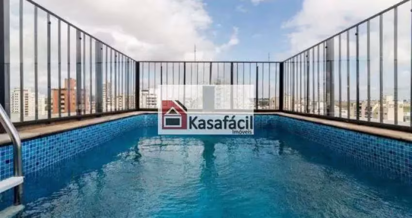 Edifício ville orleans - cobertura mobiliada em moema, com espaço gourmet e piscina privativa, 2 vagas.