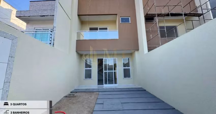 Casas duplex de alto padrão com 3 quartos e 3 banheiros no luzardo viana  -  maracanaú