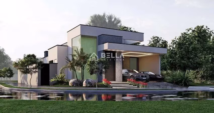 Casa térrea de alto padrão com 3 suítes no condomínio le france – sorocaba/sp