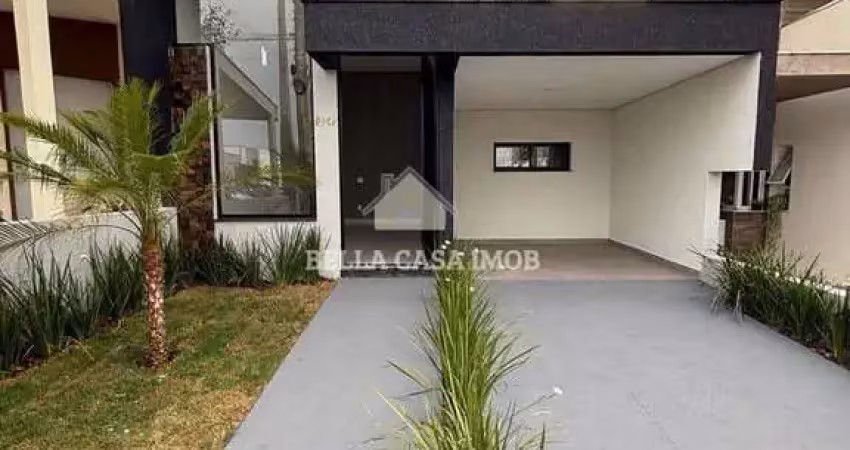 Casa térrea com 3 dormitórios e suíte – condomínio fechado em sorocaba